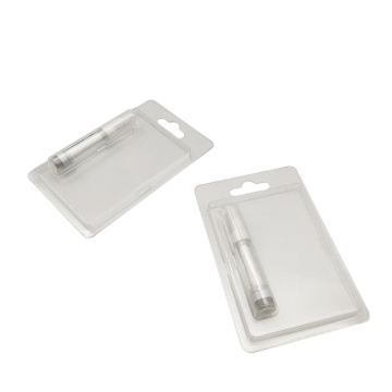 In Stock PET Plastic 1ml Vape Cartridge Blister Clamshell